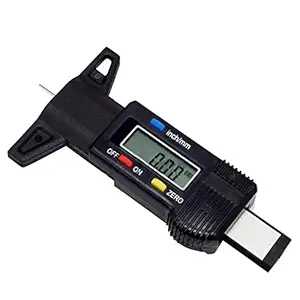 STHIRA Car 0-25.4mm Digital Tyre Tire Tread Depth Tester Gauge Meter Measurer Tool