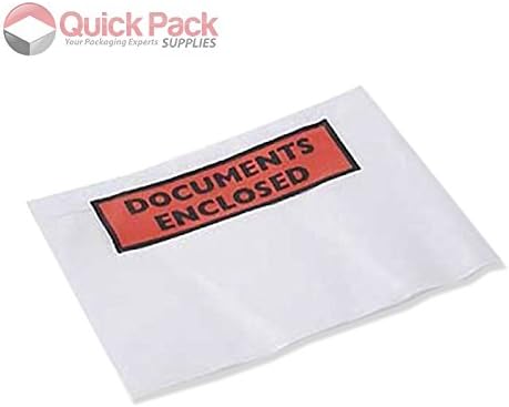 500 Pack - A7 Printed Documents Enclosed Envelopes / Wallets