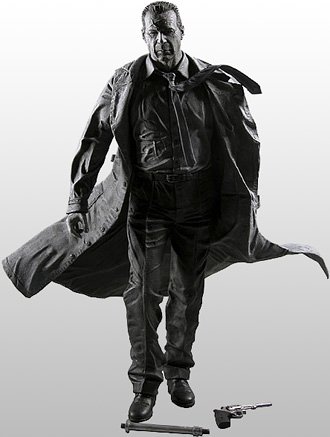 Preisvergleich Produktbild SIN CITY: Hartigan 45,7 cm (18 Zoll) Figur s / w