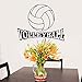 Produktbild Wandaufkleber Volleyball Kunst Vinyl Wandtattoos zitieren Wohnkultur Schlafzimmer Sport diy Wandbild entfernbar