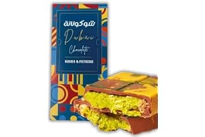 PARAHON Dubai Chocolate Bar Pistachio cream Kunafa 200g Milk Chocolate Sweets Treat Box Dairy Gifts Chocolates Food Snacks Bars Kids Snack Sweet Hampers Biscuits Foods Treats Individually Wrapped
