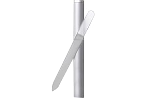 JIAMAOHUA Baby Nail File,Gentle Glass Nail File with Case Gentle Safe Nail Care for Newborn Babies Infants Toddlers Babies Crystal Gift Set for New Moms Parents Baby Showers