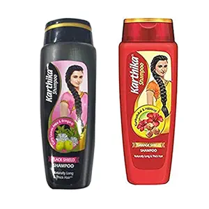 Karthika Black and Damage Control Shampoo Combo, 175ml (1 each)