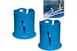 GEHANICO Paddle Board Getränkehalter Aufblasbares Stand-Up Paddle Board Zubehör SUP Paddle Getränkehalter Kajak Wasserflaschenhalter passend für Meisten Großen Tassen