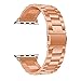 Produktbild TianranRT Edelstahl Watch Band Ersatz Durst Riemen für Apple Watch Serie 4 44 mm (Roségold)