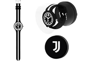 Seven Orologio da polso JUVENTUS per ragazzi in silicone, Prodotto ufficiale, Calcio, Idea regalo bambini e adulti