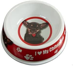 Bol ~ Pet Gamelle Pour Chien/Animal/~/Nourriture/Bol Dîner ~ Chihuahua  (Multicolore) : Amazon.fr: Animalerie