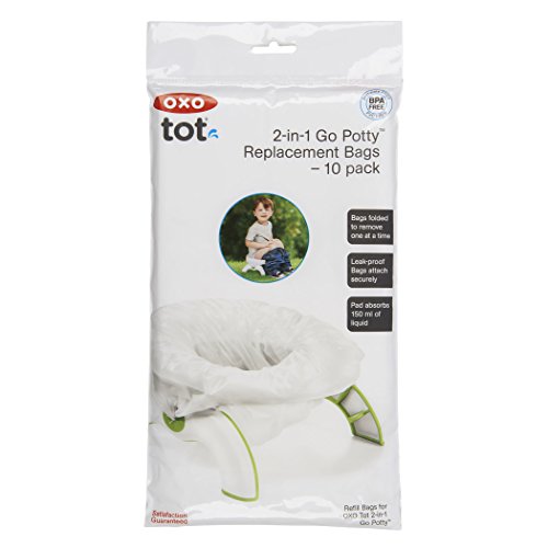 OXO Tot 2-in-1 Go Potty Replacement Bags - Pack of 10