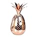 Produktbild MagiDeal Ananas Form Edelstahl Moskau Maultier Becher für Gekühlt Bier Eistee Kaffee Tee Wodka Rum Tequila Whisky Gemischt Getränke 500ml - Roségold, 500ml