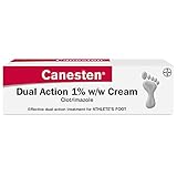 Canesten Athletes Foot Dual Action Cream, 30 g
