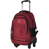 MGV SR&Ccedil;03 &Ccedil;ek&ccedil;ekli ve 4 Tekerlekli Sırt &Ccedil;antası (Bordo)
