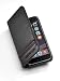 Produktbild Mercedes Benz AMG Original Smartphone Booktype Hülle iPhone® 7 Schwarz/Rot Lochoptik Echt Leder