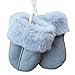 Produktbild SamWo, Babyhandschuhe aus echtem Lammfell, kuschelig warmes Naturprodukt, für Kinder von 0-1 1/2 Jahren, Farbe: hellgrau