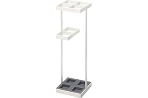Yamazaki Umbrella stand, Alloy Steel, White, One size