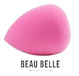 Beau Belle Make Up Sponge - Foundation Sponge - Foundation Blender - Pro Beauty Flawless Makeup Blender Foundation Puff - Multi Shape Sponge - Makeup Foundation Blending Powder Water Droplets Shape Sponge