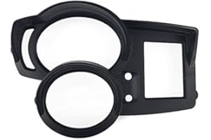 FATExpress Motorrad schwarzer Kunststoff Tacho Tachometer Messgerät Gehäuse Cover Case für F700GS F800GS F 700 800 GS ADV Adventure 2013 2014 2015 2016 2017 13-17