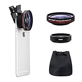 Clip universal acoplable: clip de alambre de 37 mm, es adecuado para su iPhone 7/7 Plus / 6s Plus / 6/5, Samsung Galaxy S8 / S8 Plus / S7 / S7 Edge, iPad,Huawei P20 P20 Lite Mate 20 o otro inteligentes teléfonosy tabletas, actualización Sus capacidades de cámara y crear fotos increíbles