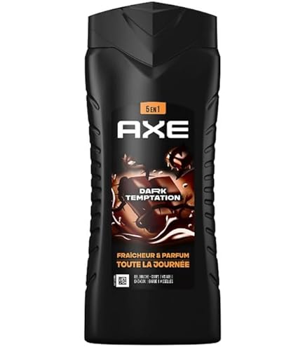 Axe Dark Temptation XXL 3-in-1 Shower Gel and Shampoo for Long