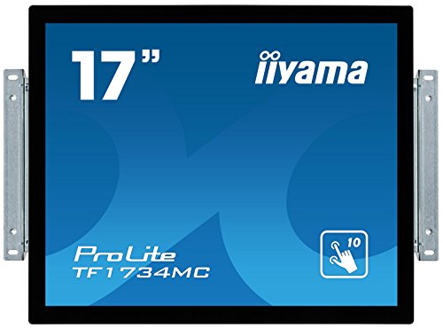 Preisvergleich Produktbild iiyama ProLite TF1734MC-B1X 43cm (17") PCAP Multitouch SXGA Einbaumonitor mit 10 Touchpunkten, VGA, DVI, Schwarz