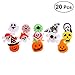Produktbild BESTOYARD Halloween Leuchten Ringe LED Finger Lichter Spielzeug Party Favors Lichter für Kinder und Erwachsene 20 STÜCKE (Gelegentliche Art)