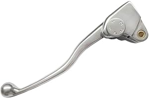 LE LEFOSSI Levier d'embrayage de moto Pour Compatible avec Kawasaki Ninja 650 ER-6N ER6N ER6F ER-6F KLE 650 Versys 650 ER 650 EX 650 R Vulcan S ZZR 400 ZXR 400 ZR 750 RS ZR7 Polished Silver