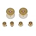 Produktbild MagiDeal 4x Ersatz Bullet Buttons + 2x Joystick Kappen Set für PS4 Controller -Gold