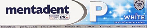 dentifricio sbiancante prevenzione completa p white 75 ml