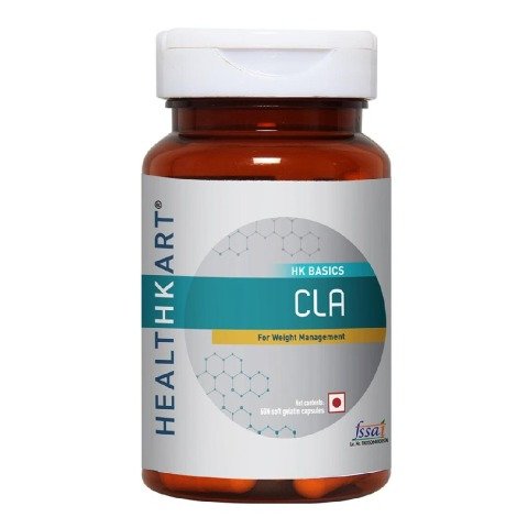 HealthKart CLA Fat Burner 1000mg with Conjugated Linoleic Acid, 60 capsules RS.649 (50.00% Off) - Amazon