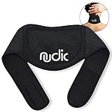 Neck Support Brace for Pain Relief and Bone Relaxer with Ultra Advanced Self Heating Magnets having Three Dimensional Magnetic Technique Soft Adjustable Sports Stiff Back Cervical Collar Rest Shoulder