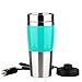 Produktbild Tasse Auto Wasserkocher Kochen 12 V / 24 V Zigarettenanzünder Heizung Cup Vakuumisolierte Edelstahl 410ML 50 Watt Reise Cup, 24V