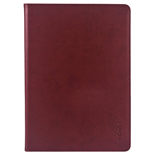Gecko Apple iPad Pro 9.7 Hülle Easy-click – Braun – Multifunktionelle Tasche bietet Schutz und Multimedia-Komfort / Cover mit Präsentationsfunktion – Tablethülle geeignet für Apple iPadPro 9.7 - 4