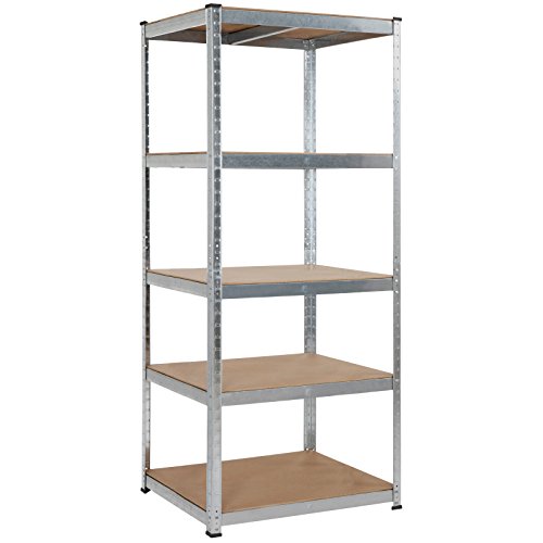 Jago Kellerregal Steckregal praktisches Stecksystem stabile Metallkonstruktion in Verschiedenen Größen (90 x 60 x 180 cm / 875 kg) - 2