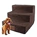 Produktbild Haustier Hund Treppen 3 Schritte Leiter Kleine Hund Haus für Welpen Katze Pet Treppen Anti-Rutsch-Abnehmbare Welpen Hunde Bett Treppen Pet Supplies