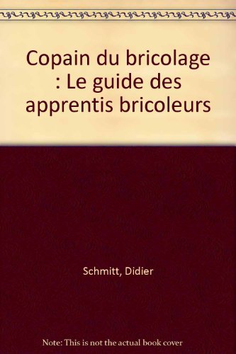 couverture de : Copain du bricolage