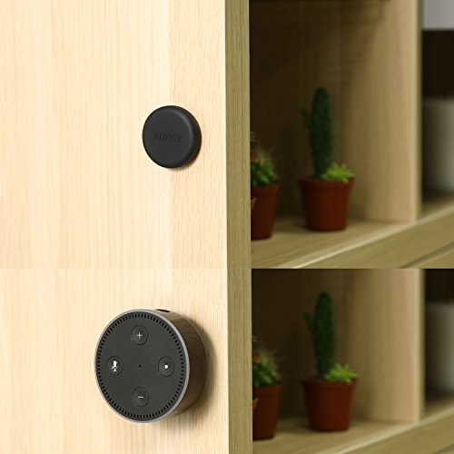 AUKEY Supporto Magnetico Auto Universale ( 2 Pezzi ) Porta Cellulare Auto su Cruscotto per iPhone 7 Plus / 7 / 6 / 6s , Samsung Note 8 / S8 , Echo Dot , Telefono di Android ecc.