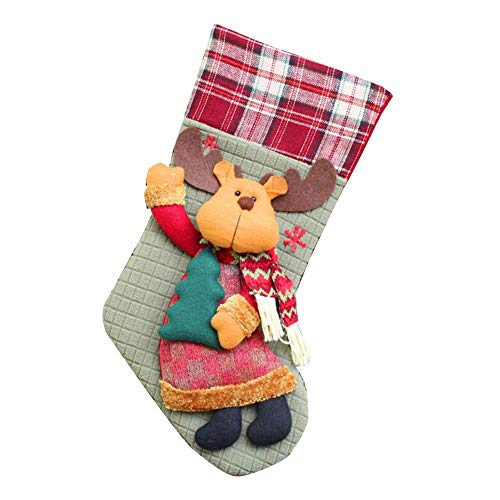 Preisvergleich Produktbild Weihnachtssocken Geschenktüte Weihnachtsbaumanhänger Weihnachtsverzierung Weihnachtsdekoration Socken