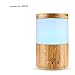 Produktbild Leyruk 160ml Wifi Smart Aroma Diffuser Kompatibel mit Alexa Bambus Ultraschall Luftbefeuchter Ätherischesöl Aroma Diffusor mit 7 Farbigen LED Lichter und Schaltet Sich Automatisch Aus