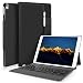 Produktbild ipad pro 10.5 tastatur hülle, [QWERTZ tastatur] KuGi ipad pro 10.5 keyboard case, leichter Standplatz-Portfoliokoffer mit Bluetooth-Tastatur case + Apple pencil hülle für 10.5 Zoll Apple ipad pro 2017 released ipad. Schwarz