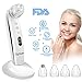 Produktbild DigHealth Mitesser Sauger Porenreiniger,Mitesser Entferner Vakuum Nase,Gesichts Akne Mitesserentferner Porensauger,4 Reinigungsaufsätzen Pickel Sauger, 6 Absaugung Ebenen, Wireless Wiederaufladbare