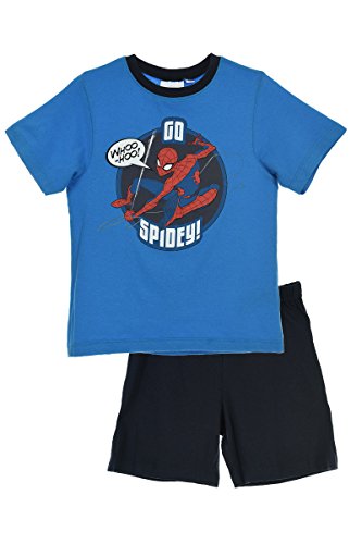 Spiderman - Pijama dos piezas - para niño azul 4 años