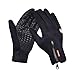 Produktbild Ting-Times Slip Winter Warm Gloves Touch Screen Windproof Waterproof Unisex Thermal Gloves with Non-Slip Silicone Gel for Men Women Outdoor Running, Hiking, Cycling, Skiing, Driving (Black)