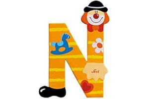 SEVI Trudi 81750 - Buchstabe Clown N (farblich sortiert)