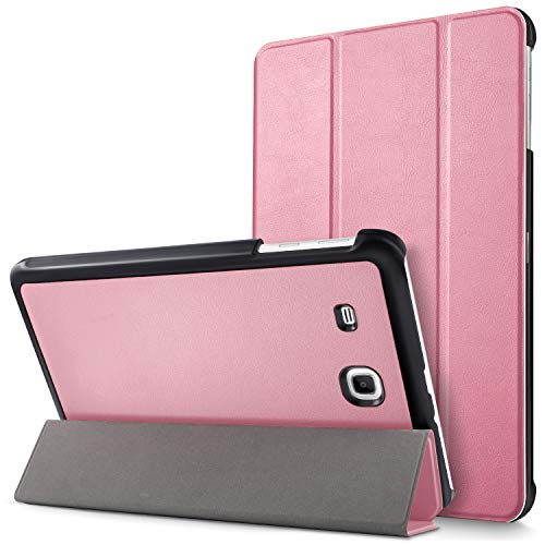 Samsung Galaxy Tab E 9.6 Ultra Funda,Mama Mouth Ultra Slim Ligera PU Cuero Con Soporte Funda Caso Case para 9.6