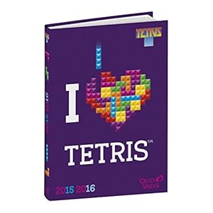 QUO VADIS Agenda TEXTAGENDA Scolaire Tetris 12x17 cm 2 Visuels ou Coloris Aléatoires