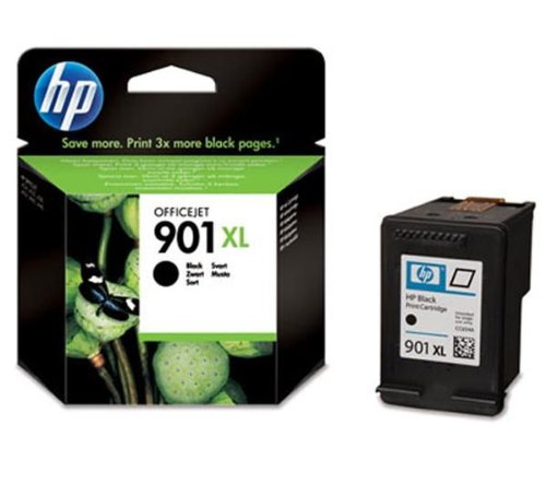 HP 901 XL Original Druckerpatrone schwarz mit hoher Kapazität CC654AE