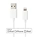 Produktbild USB 2.0 Ladekabel und Datenkabel - HIGHSPEED - Micro USB Kabel Lightning 8 Pin 1m in weiß. für Apple iPhone 5 5C 5S 6 6s 6 Plus 6S Plus iPod Touch 5G, iPad mini, iPad mini 2, iPad 4, iPad Air, iPad Air 2, iPod Nano 7G