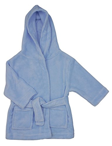 Gorgeously Soft fleece dressing gown by Softtouch - Size Blue - 18-24 Months