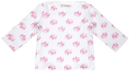 Sense Organics Baby Girls Vest -  Pink - 3-6 Months