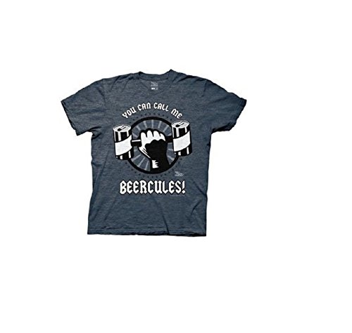 How I Met Your Mother You Can Call Me Beercules Navy T-Shirt (Adult S)