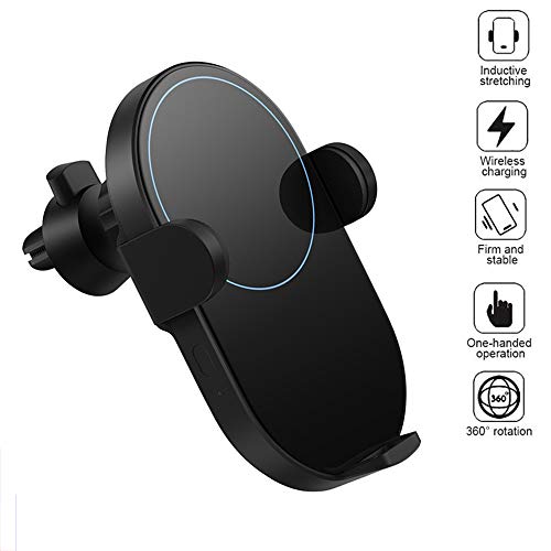 Preisvergleich Produktbild ZDGM 10W Wireless Car Charger, Auto Kabellose Handyhalterung KFZ Induktive Ladestation Autolade für iPhone MAX / X / 8 Plus,Fast Qi Ladestation für Samsung Galaxy S10 / Note 9 / S9 / Note 8S7 usw